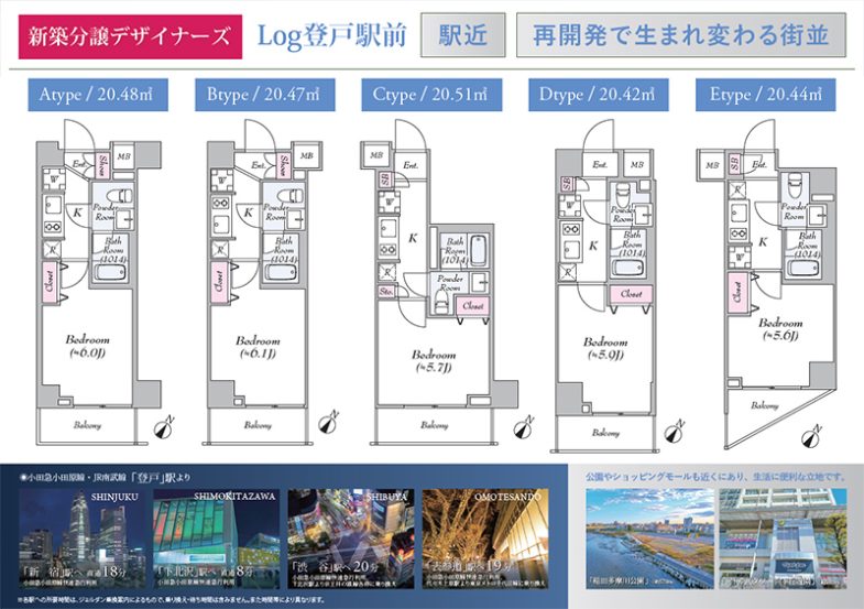 賃貸マンション マイソク（川崎市多摩区登戸）